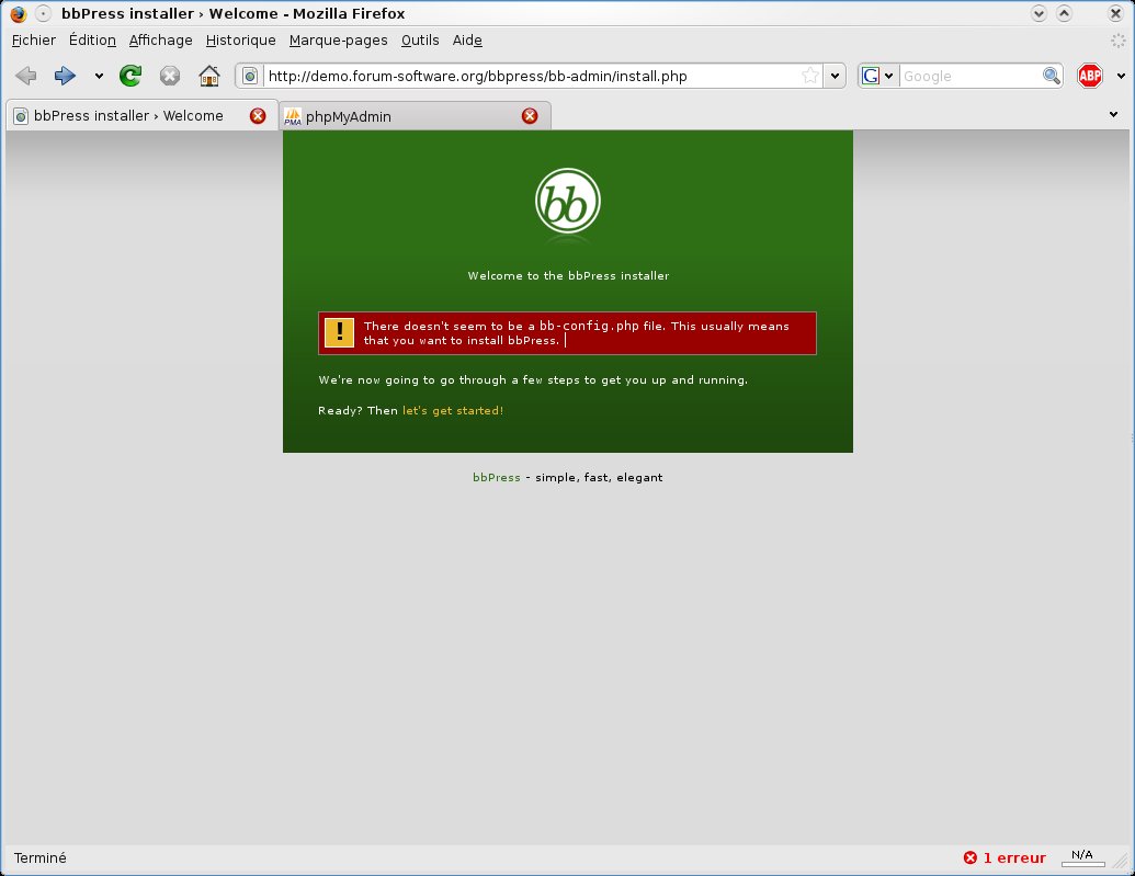 bbPress Installation